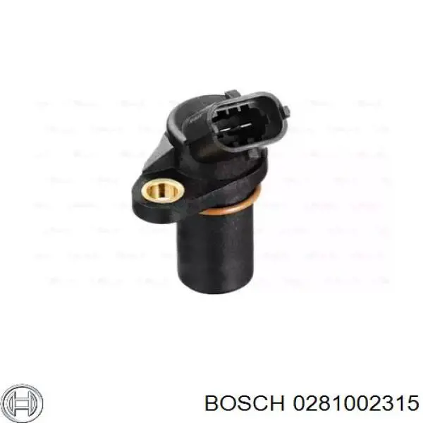 Sensor de posición del cigüeñal 0281002315 Bosch