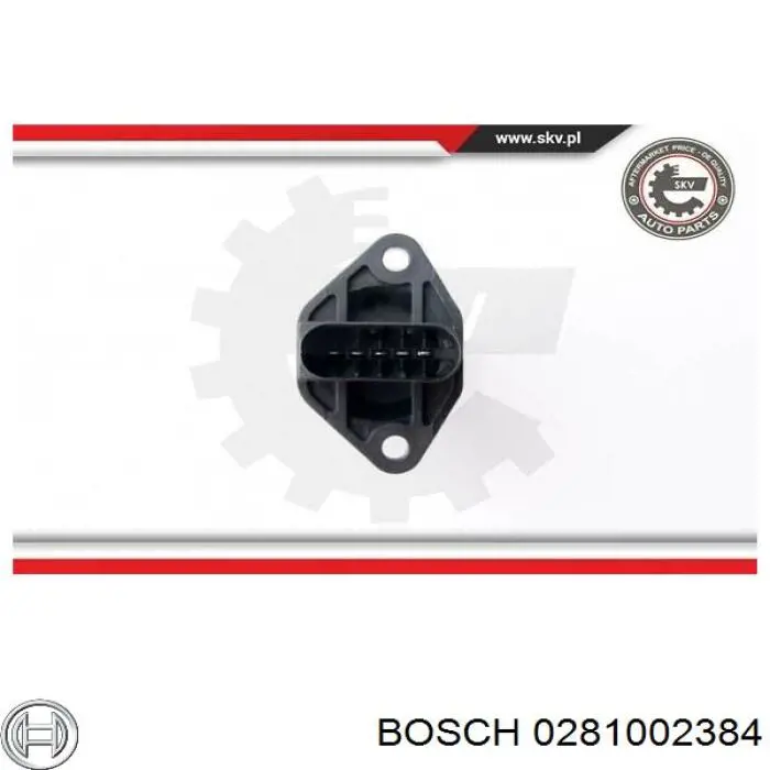 0281002384 Bosch Датчик расхода воздуха