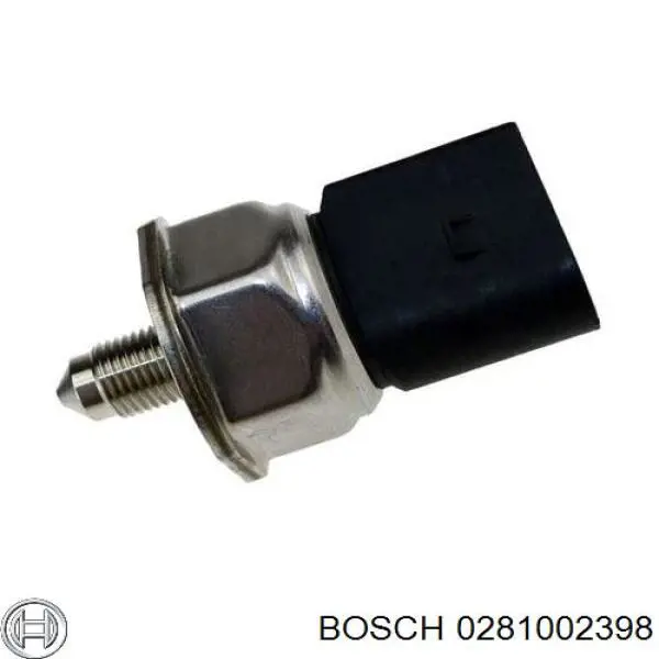 Датчик давления топлива Bosch 0281002398 цена, от 22.52 USD