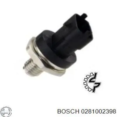 Датчик давления топлива Bosch 0281002398