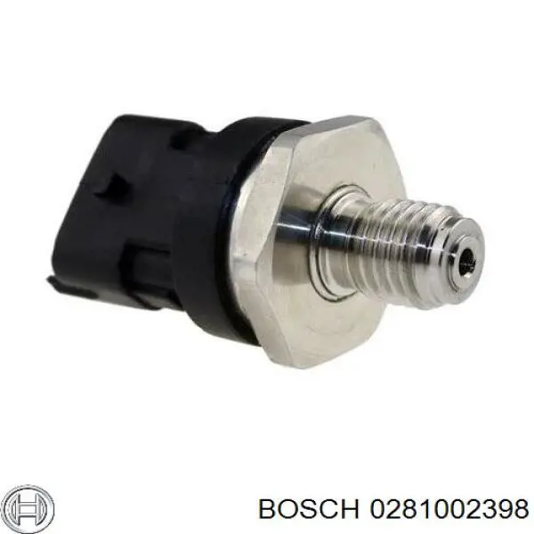 Датчик давления топлива 0281002398 Bosch