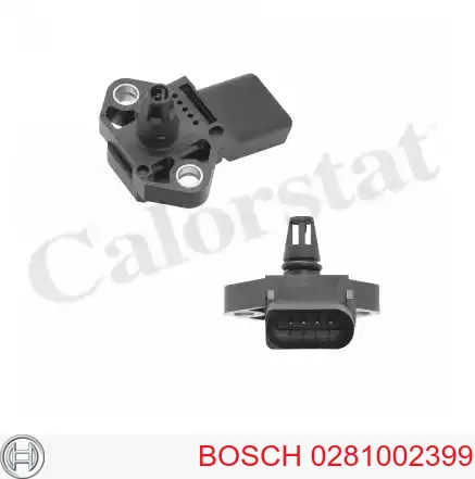 0281002399 Bosch датчик давления наддува