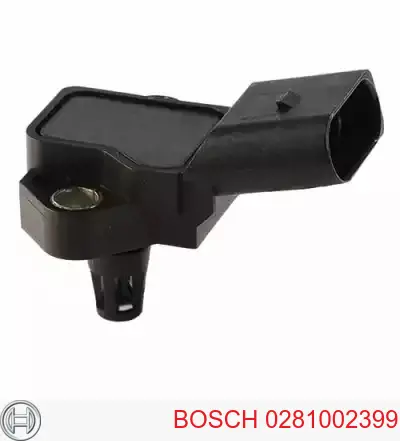 Купить 0281002399 Bosch Датчик нагнетания воздуха в турбину