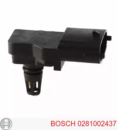 0281002437 Bosch датчик давления наддува