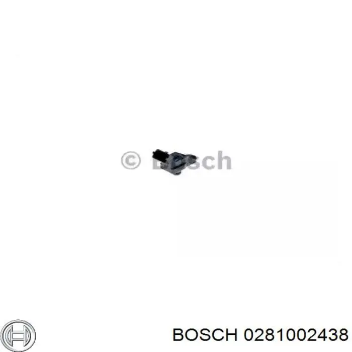 0281002438 Bosch датчик давления во впускном коллекторе, map