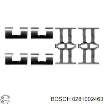 Датчик потоку (витрати) повітря, витратомір MAF - (Mass Airflow) 0281002463 Bosch