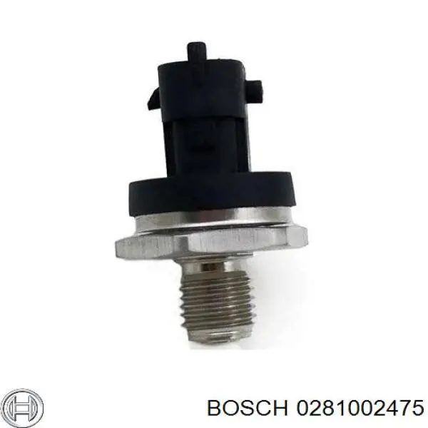 Sensor de presión de combustible 0281002475 Bosch