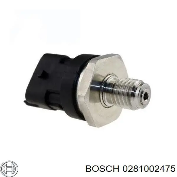Купить 0281002475 Bosch Датчик давления топлива
