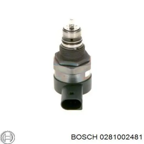 0281002481 Bosch regulador de pressão de combustível na régua de injectores
