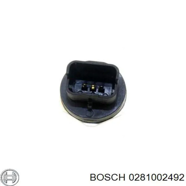 Купить 0281002492 Bosch Датчик давления топлива