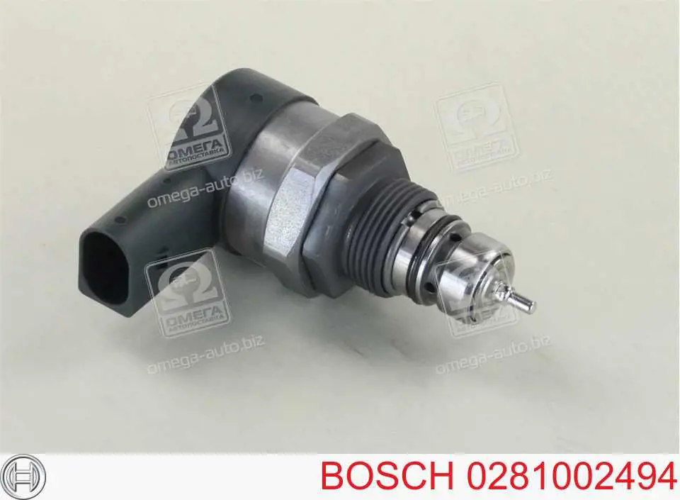 Регулятор давления топлива в топливной рейке Bosch 0281002494