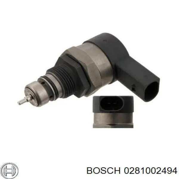 Купить 0281002494 Bosch Регулятор давления топлива