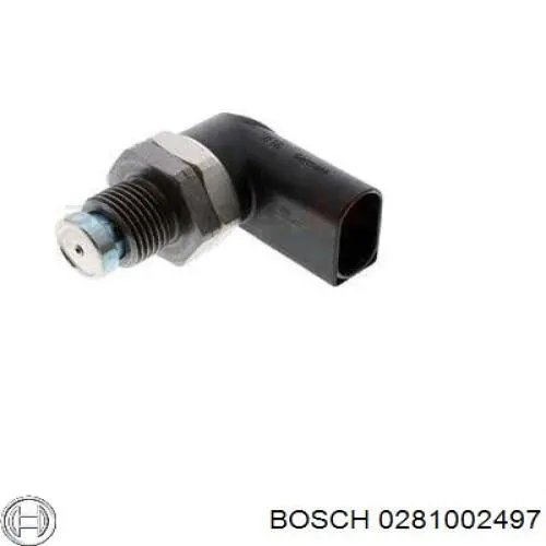 Купить 0281002497 Bosch Датчик давления топлива