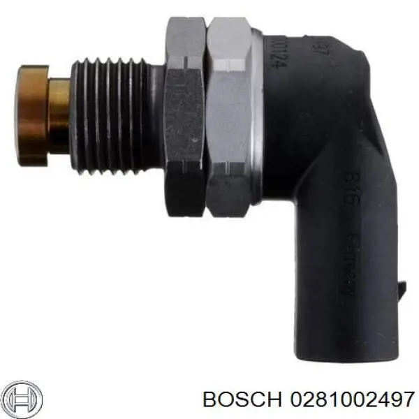 Датчик давления топлива 0281002497 Bosch