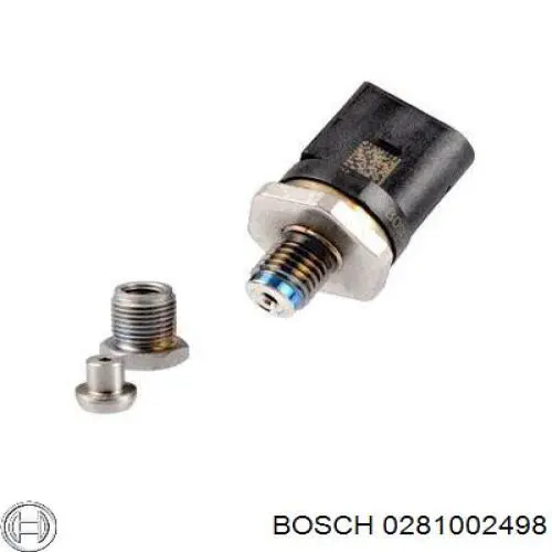 Датчик давления топлива Bosch 0281002498