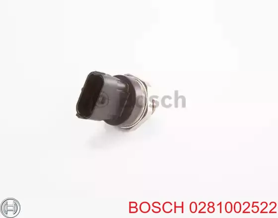 Датчик давления топлива Bosch 0281002522