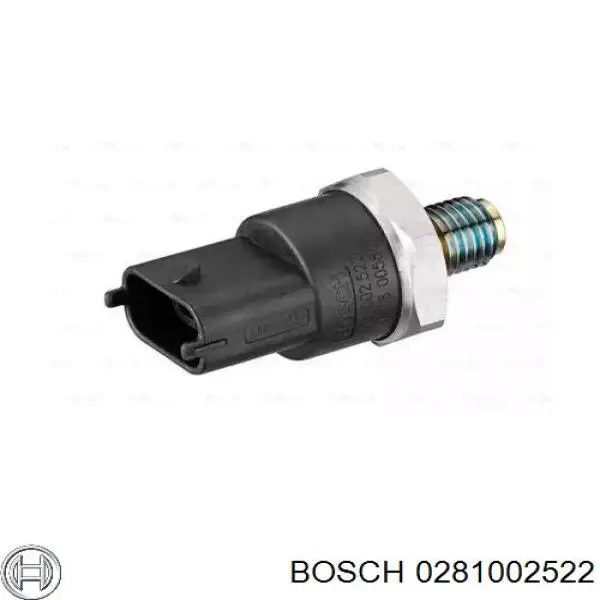 Датчик давления топлива Bosch 0281002522 цена, от 16.48 USD