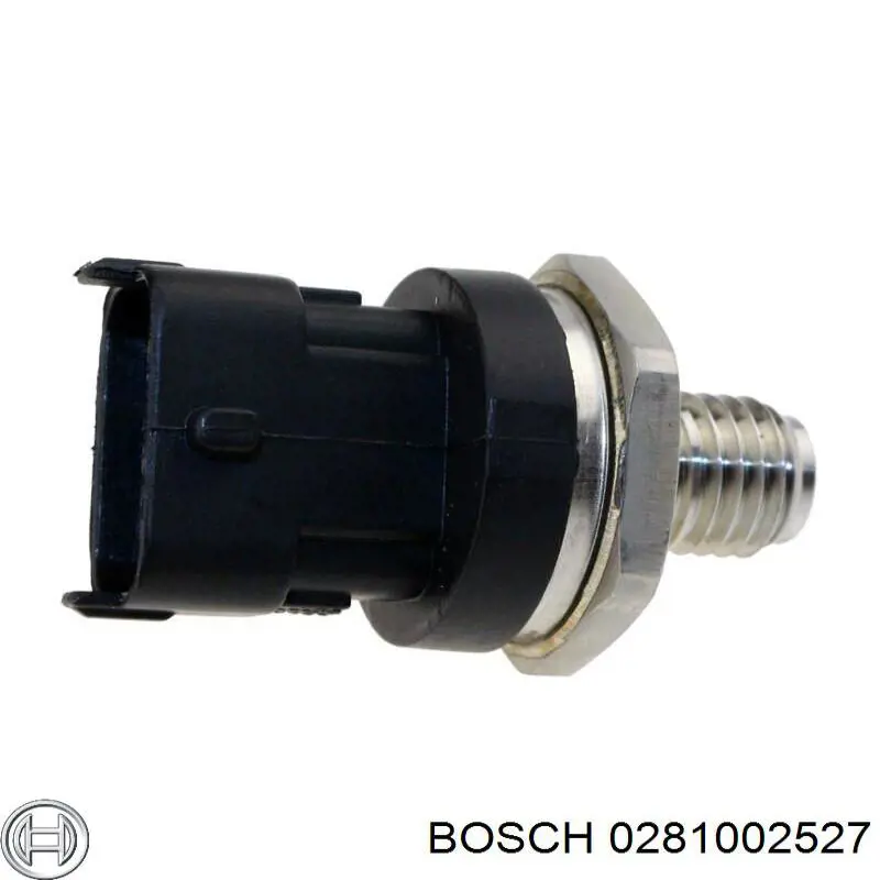 0281002527 BOSCH Sensor de presión de combustible original y equivalente
