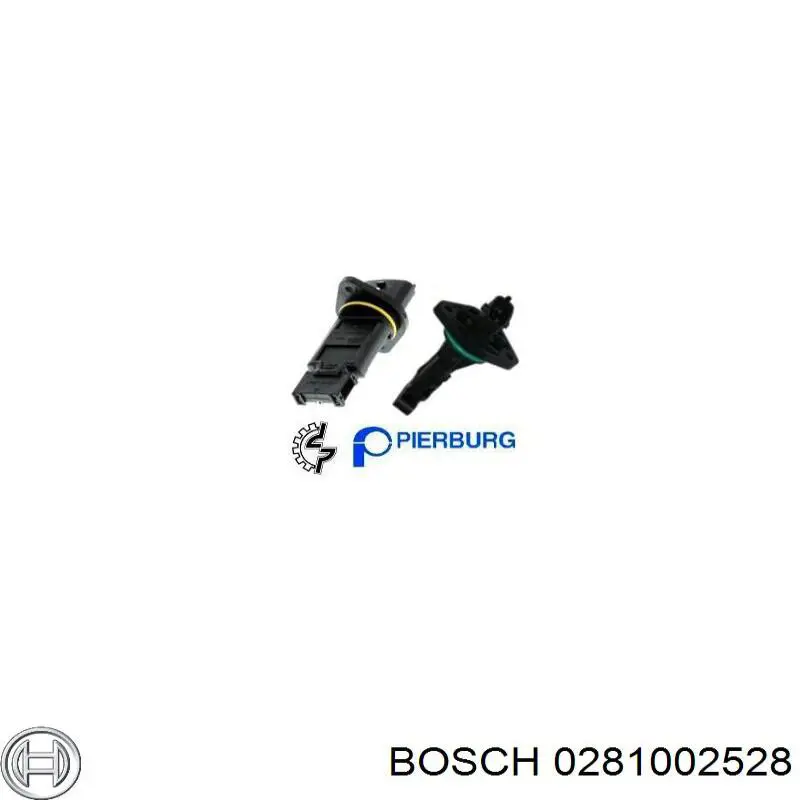 0281002528 Bosch Датчик расхода воздуха