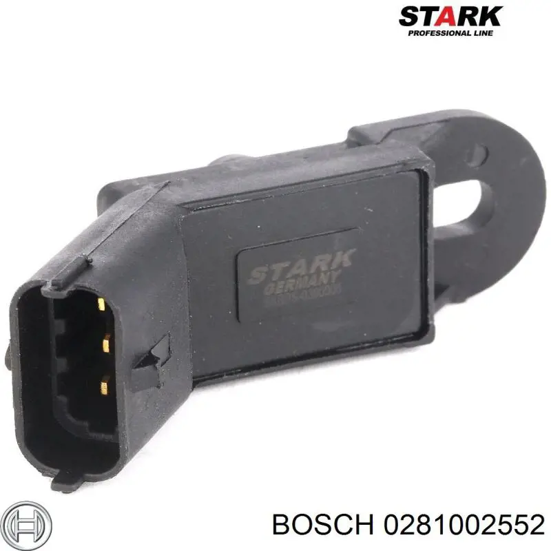 Датчик абсолютного давления в коллекторе Bosch 0281002552 цена, от 11.27 USD