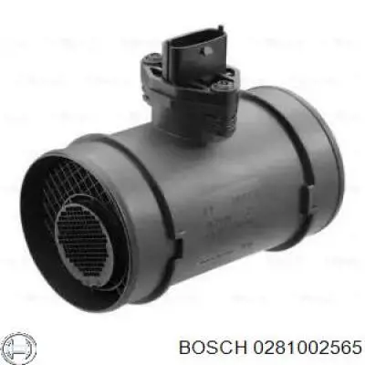 Датчик массового расхода воздуха Bosch 0281002565 цена, от 24.77 USD