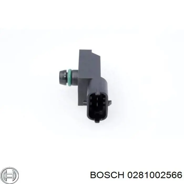 Датчик давления наддува Bosch 0281002566