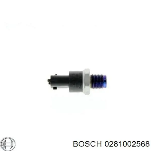 Датчик давления топлива Bosch 0281002568