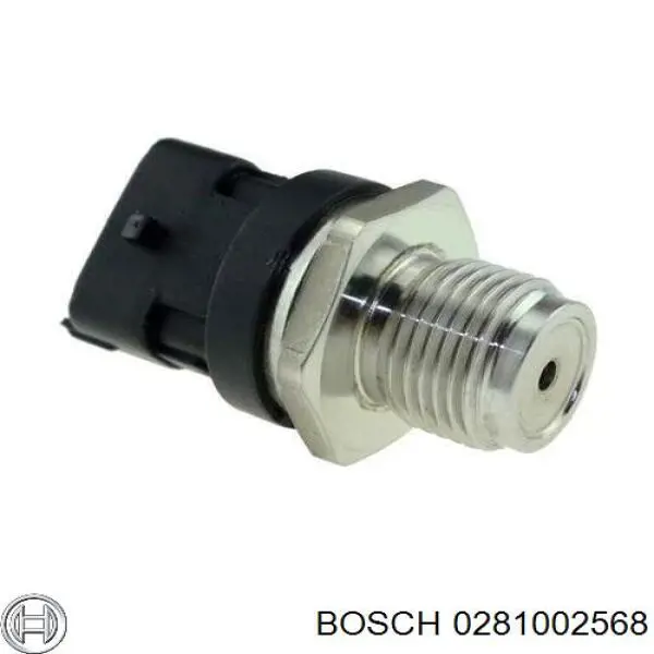 Sensor de presión de combustible 0281002568 Bosch