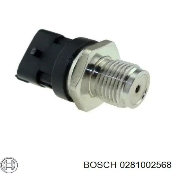 Датчик давления топлива Bosch 0281002568 цена, от 20.27 USD