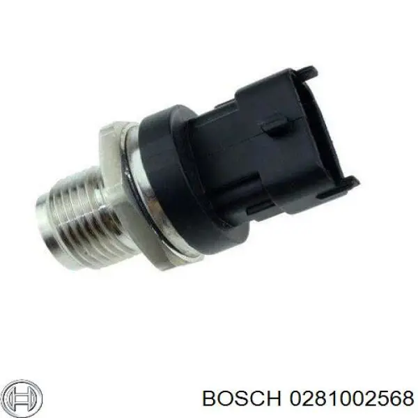 Купить 0281002568 Bosch Датчик давления топлива