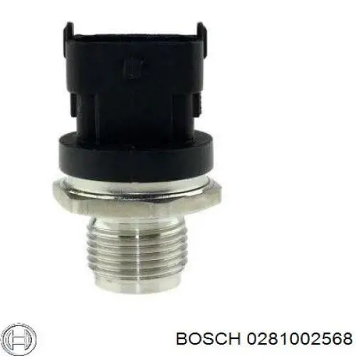 Датчик давления топлива 0281002568 Bosch