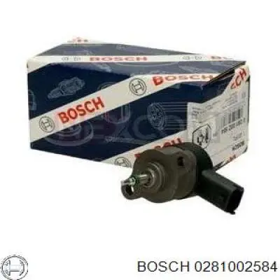 0281002584 Bosch регулятор давления топлива в топливной рейке