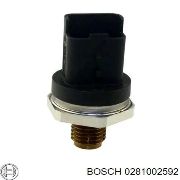Датчик давления топлива Bosch 0281002592
