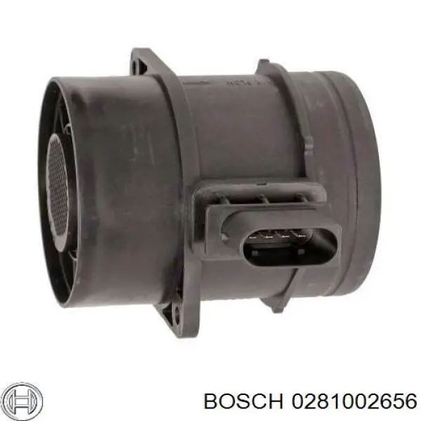 Sensor De Flujo De Aire/Medidor De Flujo (Flujo de Aire Masibo) 0281002656 Bosch