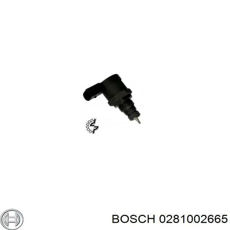 Купить 0281002665 Bosch Регулятор давления топлива