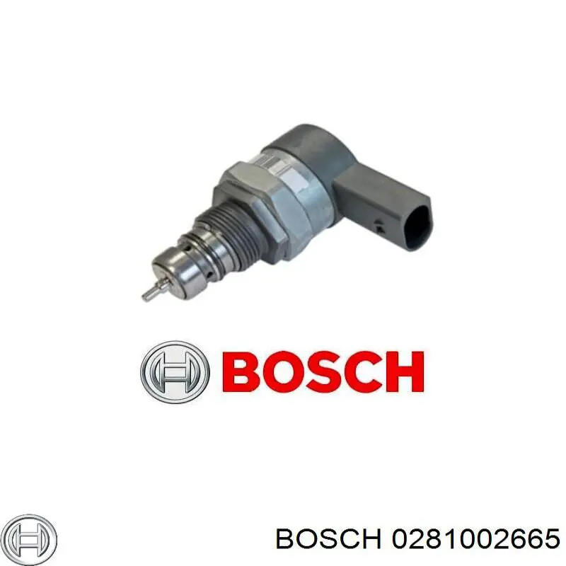 0281002665 Bosch Регулятор давления в топливной рейке