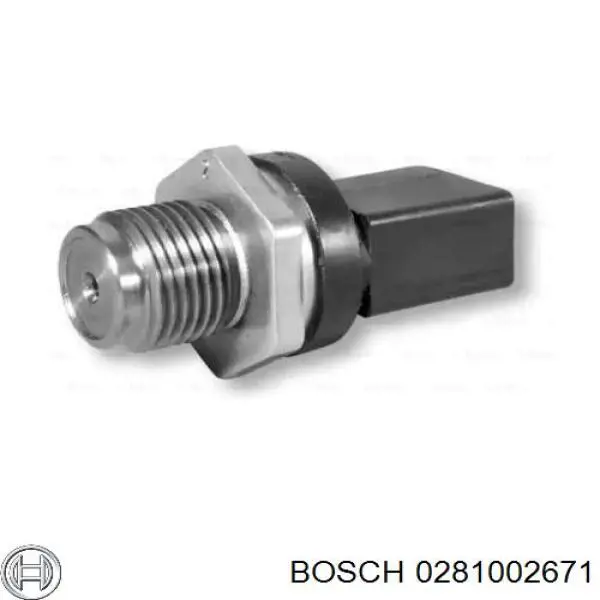 0281002671 Bosch датчик давления топлива