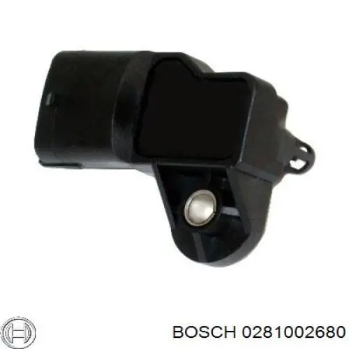 0281002680 Bosch sensor de pressão de supercompressão