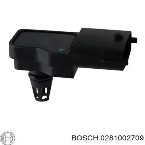 Sensor De Presion Del Colector De Admision 0281002709 Bosch