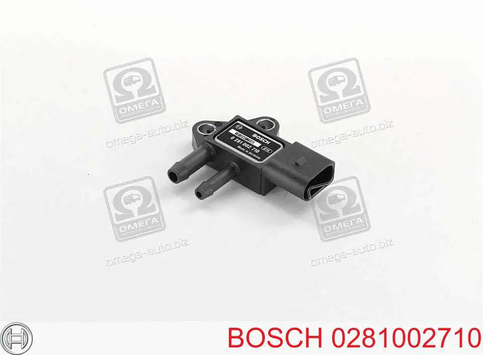 Датчик давления выхлопных газов Bosch 0281002710