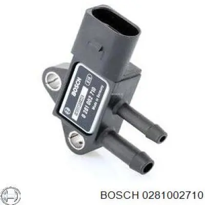 Sensor De Presion De Escape 0281002710 Bosch