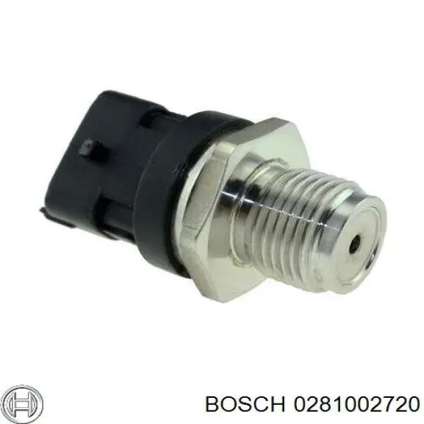 0281002720 BOSCH Regulador de presión de combustible original y equivalente