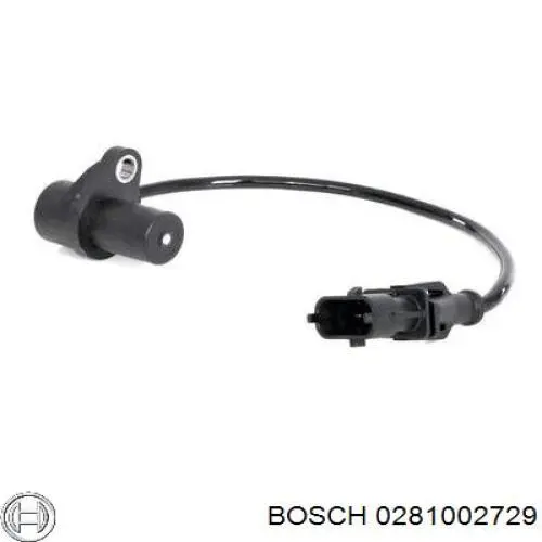 0281002729 Bosch sensor de posição (de revoluções de cambota)