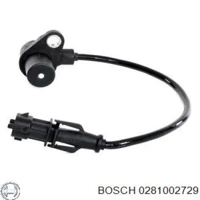 Датчик положення (оборотів) коленвалу 0281002729 Bosch