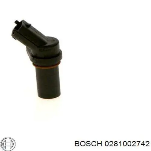 Sensor de posición del cigüeñal 0281002742 Bosch