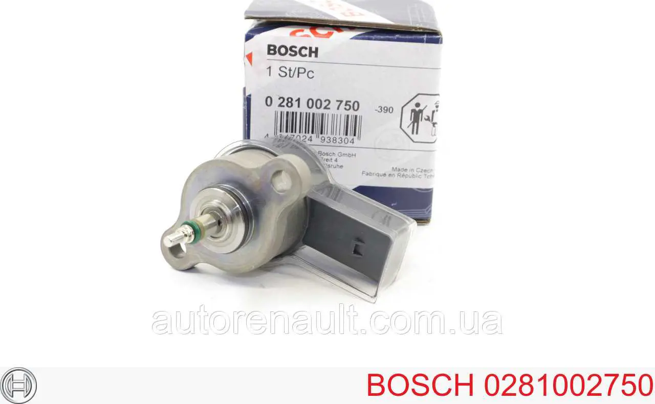 Регулятор давления топлива Bosch 0281002750