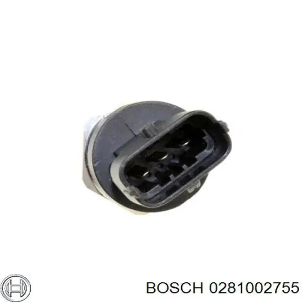 Датчик давления топлива 281006087 Bosch