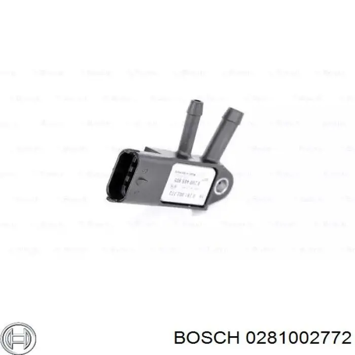 Датчик давления выхлопных газов 0281002772 Bosch