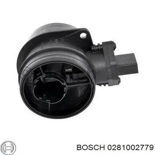 Sensor De Flujo De Aire/Medidor De Flujo (Flujo de Aire Masibo) 0281002779 Bosch