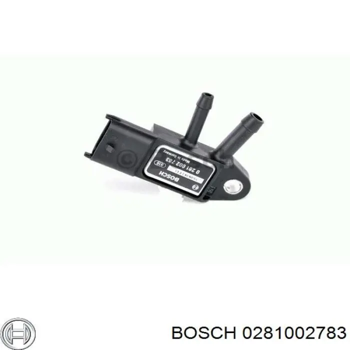Датчик давления выхлопных газов 0281002783 Bosch